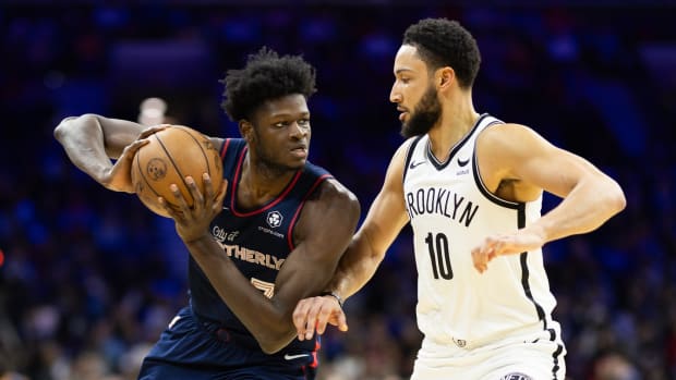 Ben Simmons will miss the rest of the 2023-2024 NBA season.